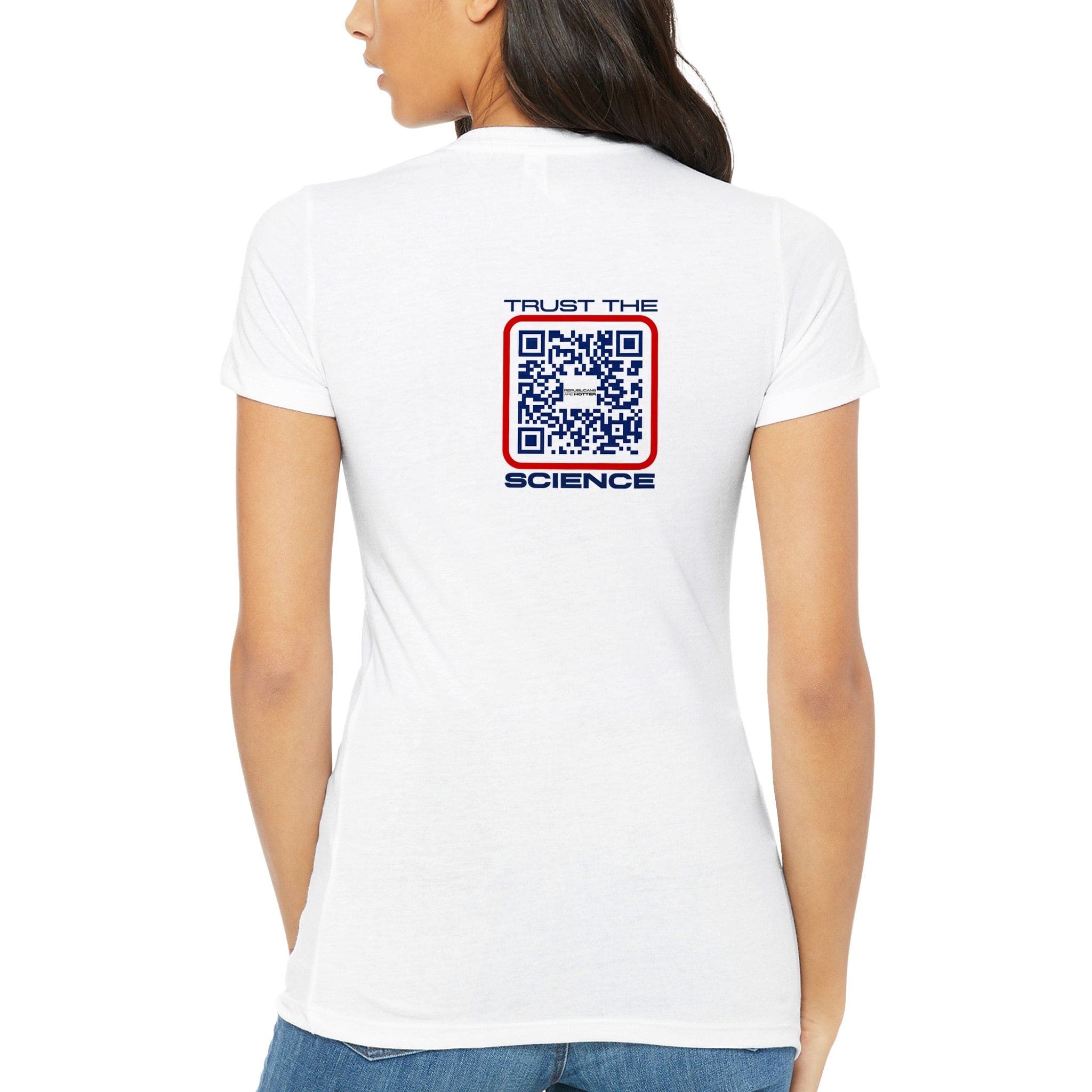 Trust the Science Womens Crewneck T-shirt
